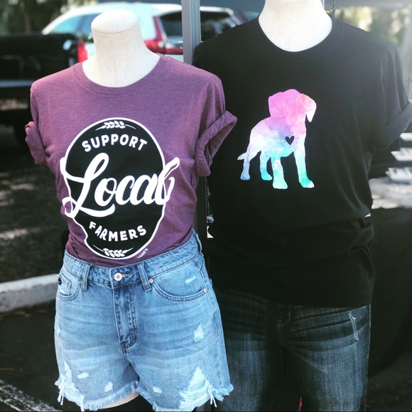 || Support Local Farmers Crew Tee - Picture 4 of 4